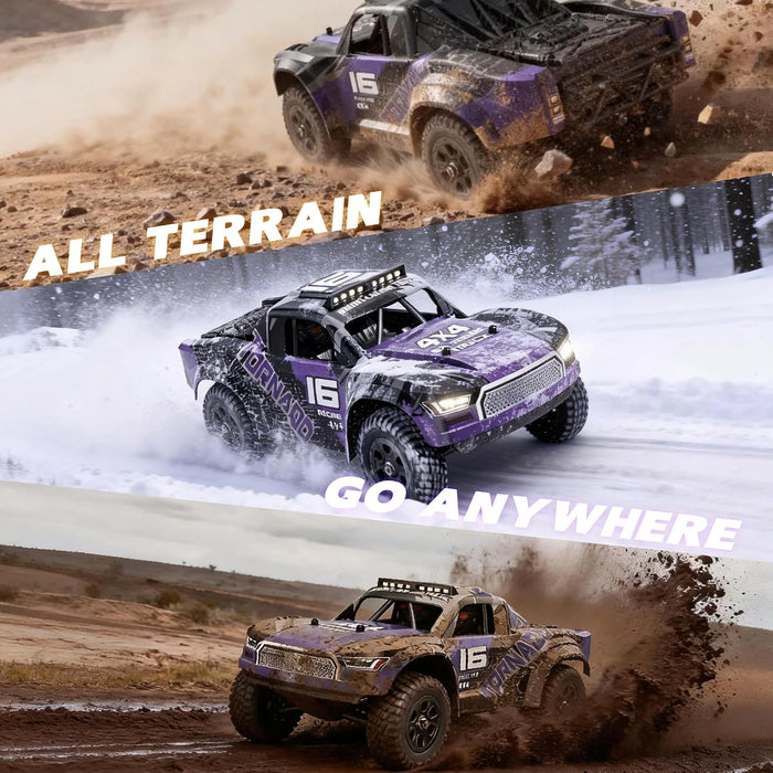 1:16 Scale 4WD High Speed RC Short-Course Truck with 2.4GHz Remote Control – 30+ KM/H