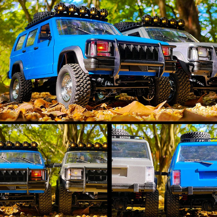 MN MODEL RC ROCK CRAWLER MN-78 1/12 2.4G 4WD WITH LED LIGHT(BLUE)