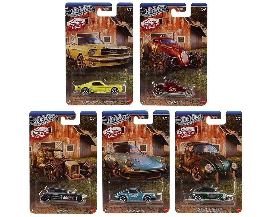 Hot Wheels Silver Series Vintage Club HRT81-9C6H 10ps box