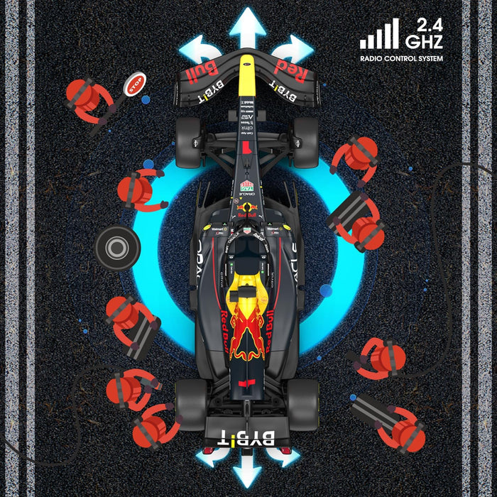 Rastar 1:12 Scale Formula 1 RC Racing Car Model – Ferrari F1-75, McLaren MCL36, Mercedes F1, Red Bull RB18
