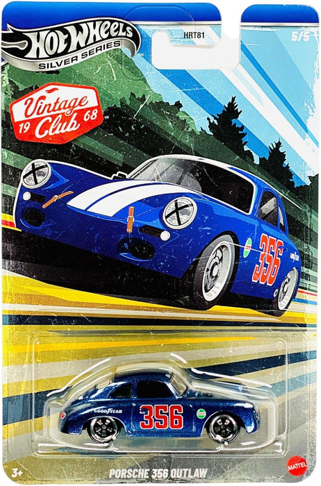 Hot Wheels Vintage Club '68 Silver Series Die-Cast Cars Set, 10-Pack HRT81-9C6J