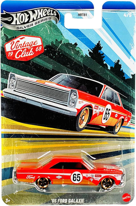 Hot Wheels Vintage Club '68 Silver Series Die-Cast Cars Set, 10-Pack HRT81-9C6J