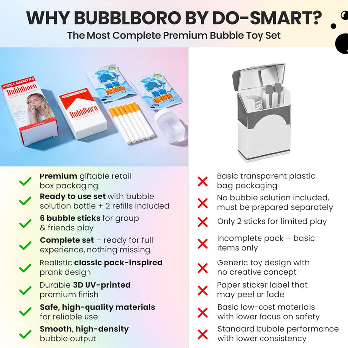 Bubble cigarette