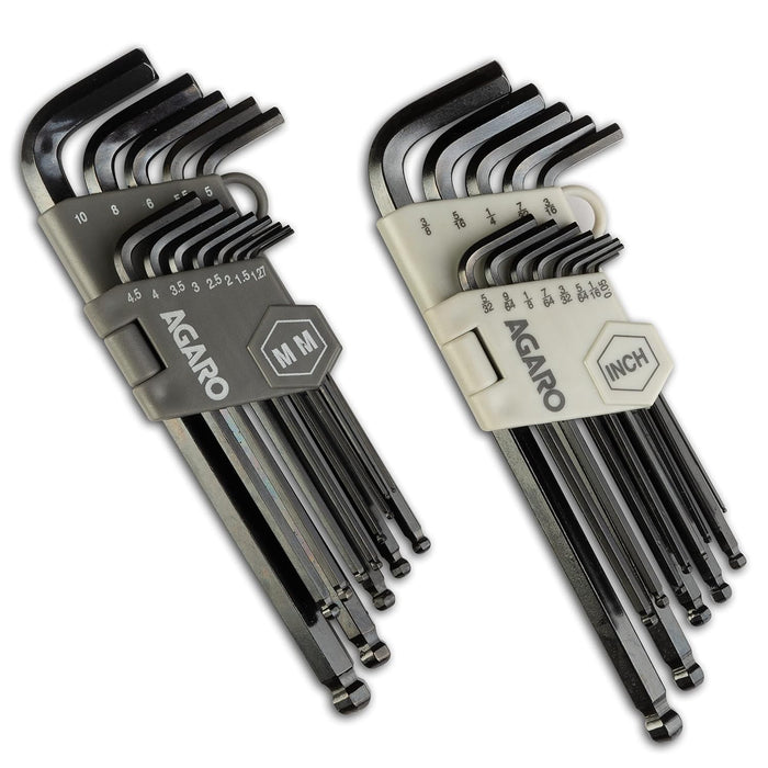 AGARO 26PCS HEX ALLEN KEY WRENCH SET