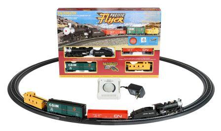 BACHMANN  HO-SCALE (1:87) PACIFIC FLYER IS AN READY-TO-RUN ELECTRIC TRAIN -00692