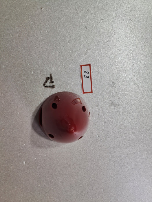 ANDERSON SPINNER 76MM RED