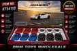 Kinsmart 1995 McLaren F1 GTR Die-Cast Model Car Display Set (12 PCS Assorted Colors) Ð 1:34 Scale Pull Back Collection