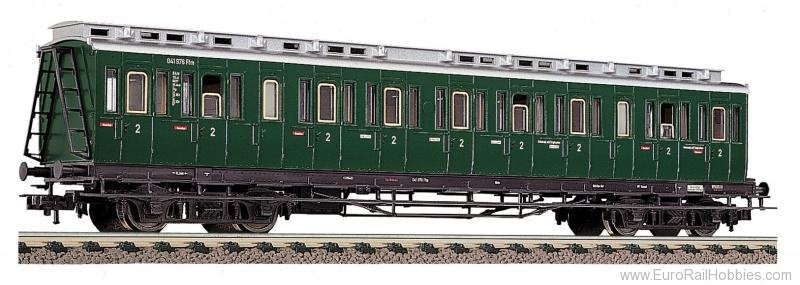 FLEISCHMANN HO 5687 K COMPARTMENT COACH  041976 FFM B4TR OF THE DB