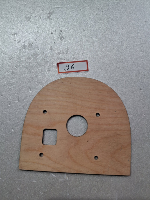 P-51 D ENGINE MOUNTING SAMPLE SHEET