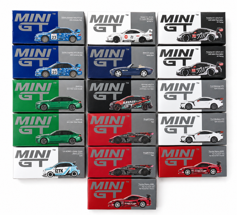 MINI GT 16 PCS SET