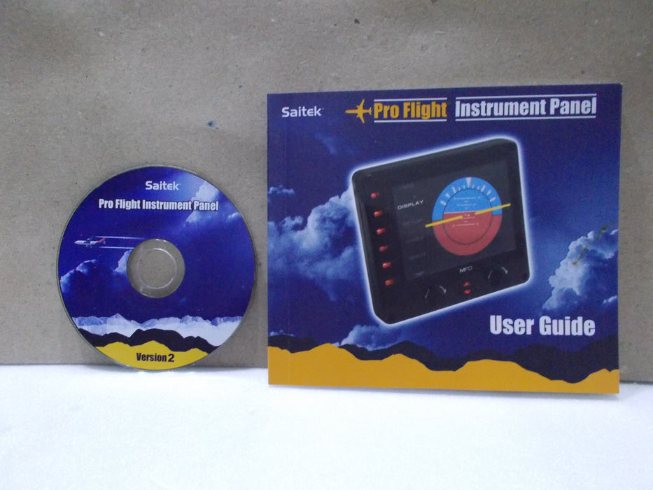 SAITEK PROFLIGHT INSTRUMENT PANEL VERSION 2 DVD(QUALITY PRE OWNED)