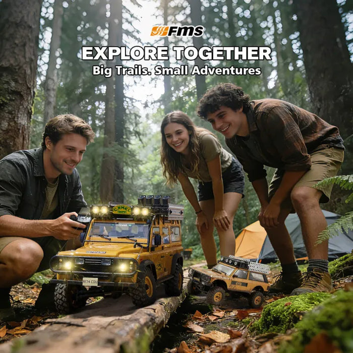 FMS Land Rover FCX10 Camel Trophy Edition 1:10 Scale 4WD RC Crawler