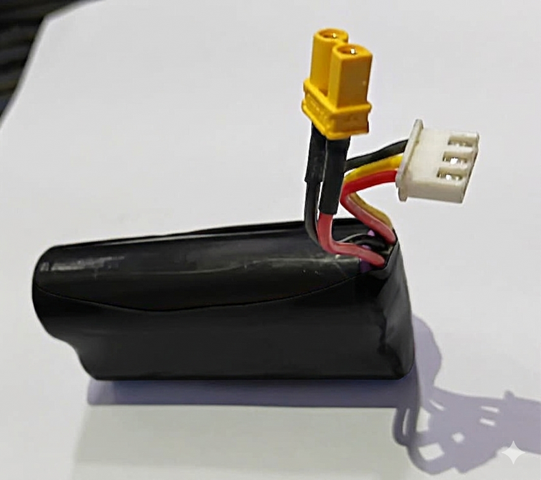 18650 Li-ion 2000mAh 7.4v 2S BMS Protected Battery Pack-1pc