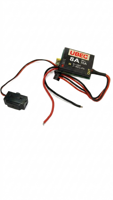 UBEC 8A MAX 16A DUAL CHANNEL ESC