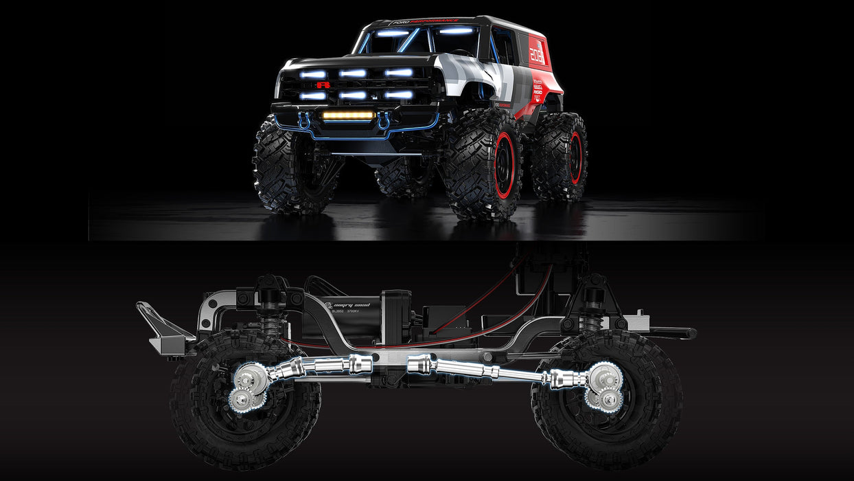 MJX  H12P FORD BRONCO 1/12 RC TRUCK HYPER GO 4WD R