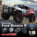 MJX H18P Ford Bronco R BAJA1000 1:18 Scale Brushless RC Off-Road Car – Official Ford Licensed