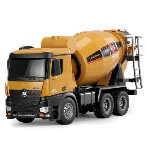 Huina 1574 1:14 Scale RC Concrete Mixer Truck – Professional Remote Control Construction Vehicle