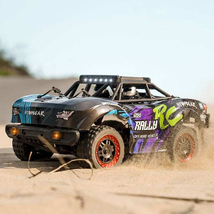 RALLYSCY18103 RTR HIGH-SPEED OFF-ROAD TRUCK 1/18 SCALE 4WD SUCHIYU BLUE& BLACK
