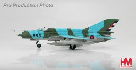 STATIC MODEL MIG-21MF Cuban Air Force, 1993