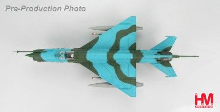 STATIC MODEL MIG-21MF Cuban Air Force, 1993
