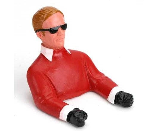 1/9 Pilot with Sunglasses (Red) with Arms, 85x85mm HAN9105