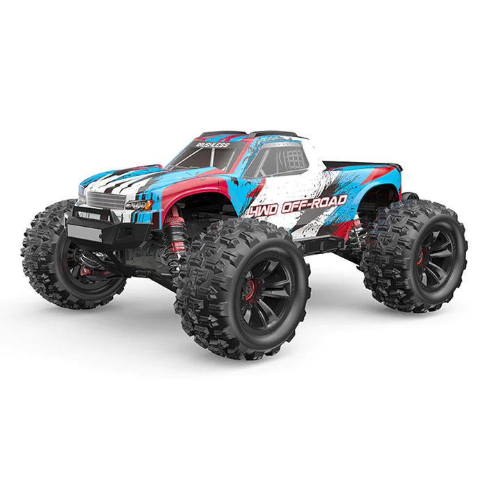 HYPER GO MJX 16208 REDDISH BLUE 1/16 BRUSHLESS RC 4WD HIGH SPEED OFF-ROAD BUGGY TRUCK