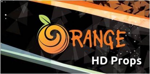 Orange HD Propellers 1045(10X4.5) Glass Fiber Nylon Gray 1CW+1CCW-1pair