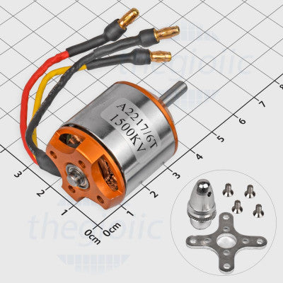 Brushless Outrunner A2217 1500Kv Motor