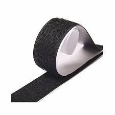 Self Adhesive Hook And Loop Tape 5M Hook + 5M Loop Black