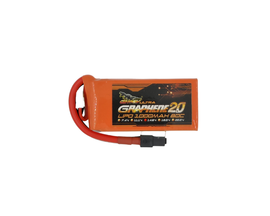 4S-1000Mah Dinogy Graphene 2.0 80C Lipo Battery