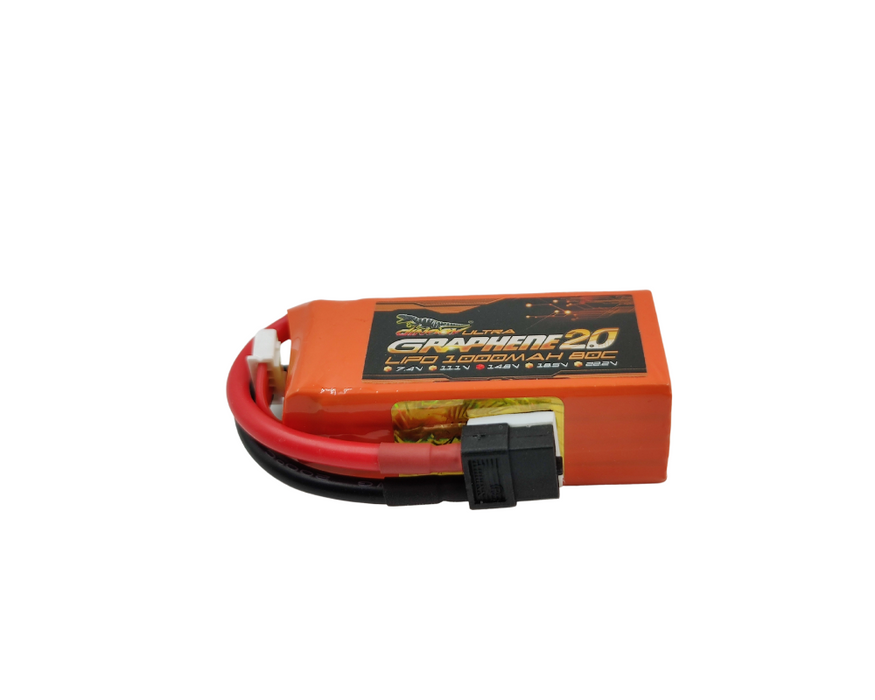4S-1000Mah Dinogy Graphene 2.0 80C Lipo Battery