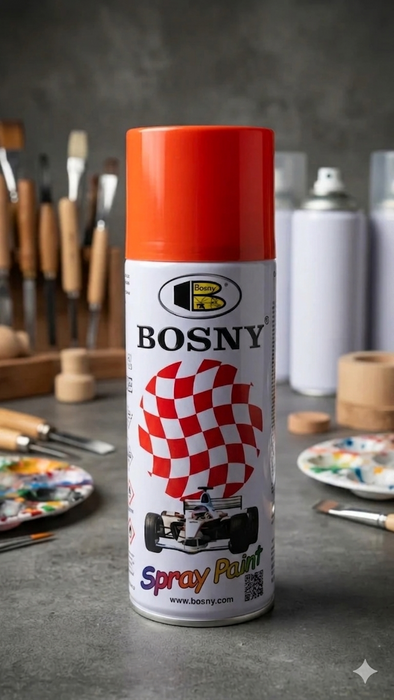 SPRAY PAINT 400ML ORANGE RED