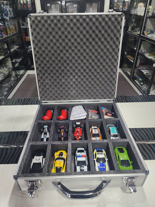 CARRERA GO SLOT CAR 1/43 SCALE  SET WITH TRACK SIZE 2282 fT 8.6 METRES
