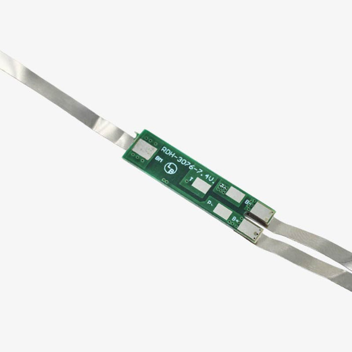 BMS BOARD 7.4V 2S 14500 LITHIUM BATTERY PROTECTION WITH SOLDER BELT