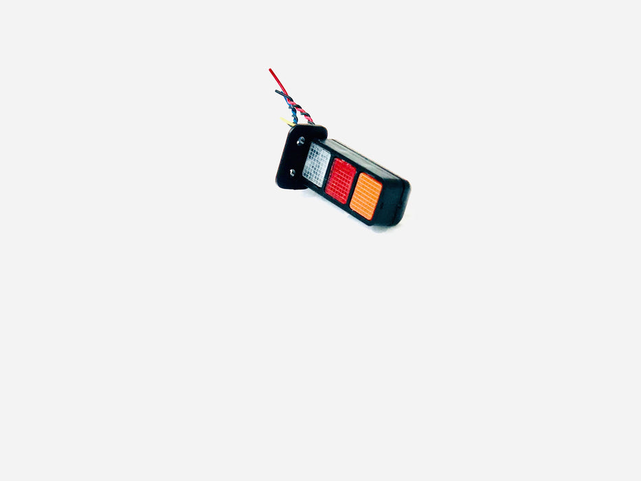 RC Truck tail lamps with LED's. 1 pair (Scale 1:18)