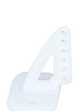 Control Horn (POM) 06 Holes - 20X27mm (Pack Of 5) White