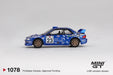 Imported Mini GT #1078 Subaru Impreza WRC99 Acropolis Rally Die-Cast Car
