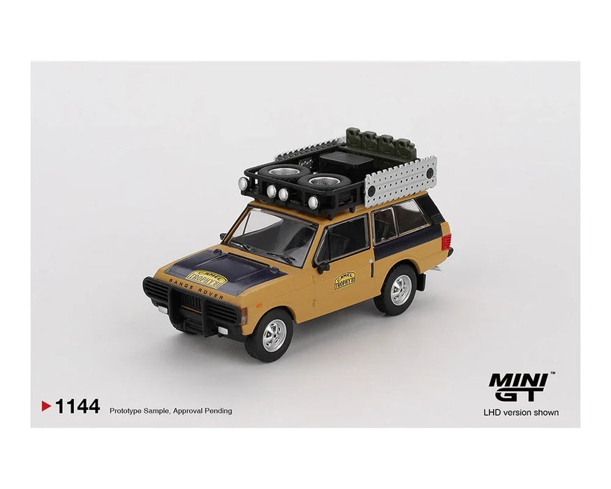 Imported Mini GT Range Rover 1981 Camel Trophy Sumatra Die-Cast Car