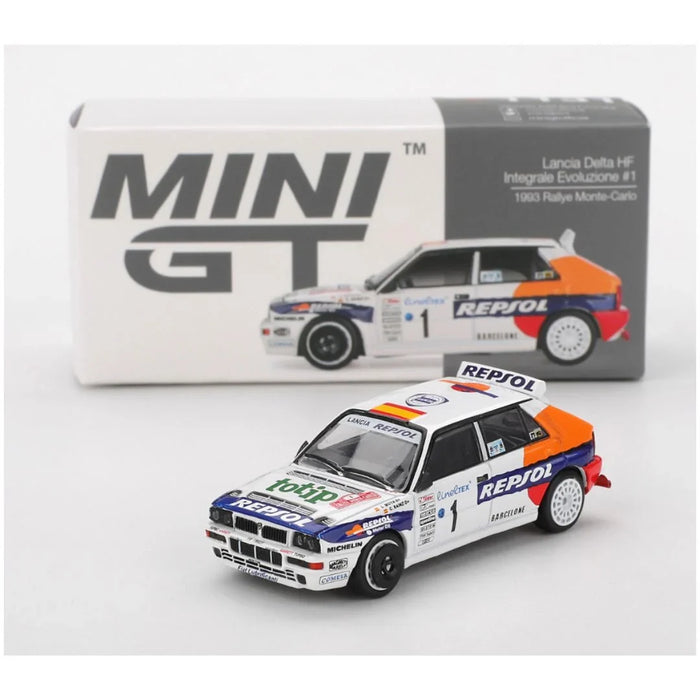 Imported Mini GT #1131 Lancia Delta HF Integrale Evoluzione Die-Cast Car