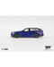 Imported Mini GT #1080 BMW M5 Touring Marina Bay Blue Metallic Die-Cast Car