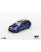 Imported Mini GT #1080 BMW M5 Touring Marina Bay Blue Metallic Die-Cast Car