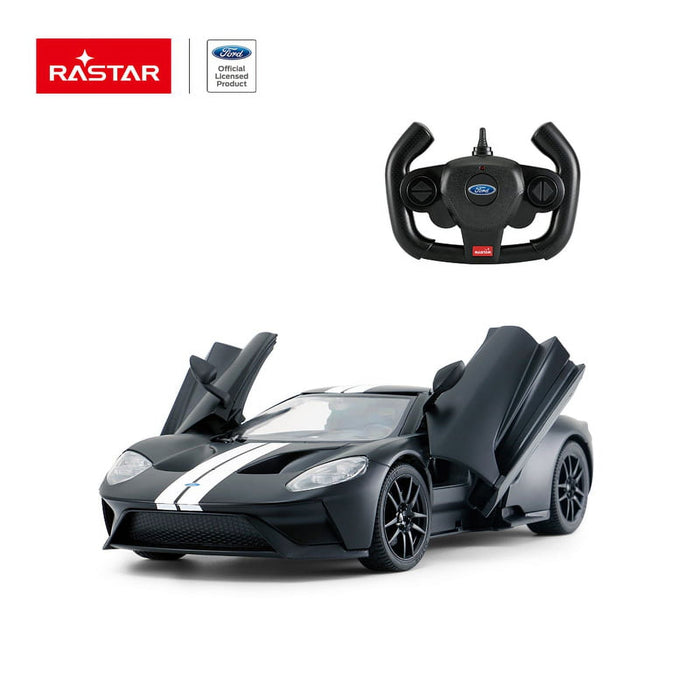 RASTAR FORD GT 78100 RC CAR 1/14 SCALE (BLACK)
