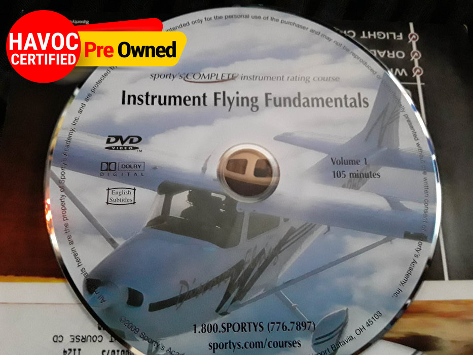 INSTRUMENT RATING COURSE PILOT SHOP DVD(QUALITY PRE OWNED)