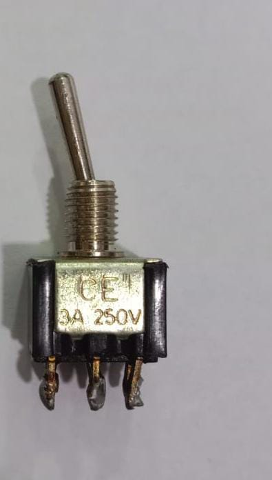 6 PIN 2 POSITION SWITCH (QUALITY PRE OWNED) (14x14x8 mm)