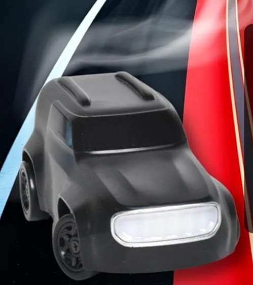 MINI 4WD DRIFT RC CAR 1:64 SCALE HIGH-SPEED ELECTRIC BLACK