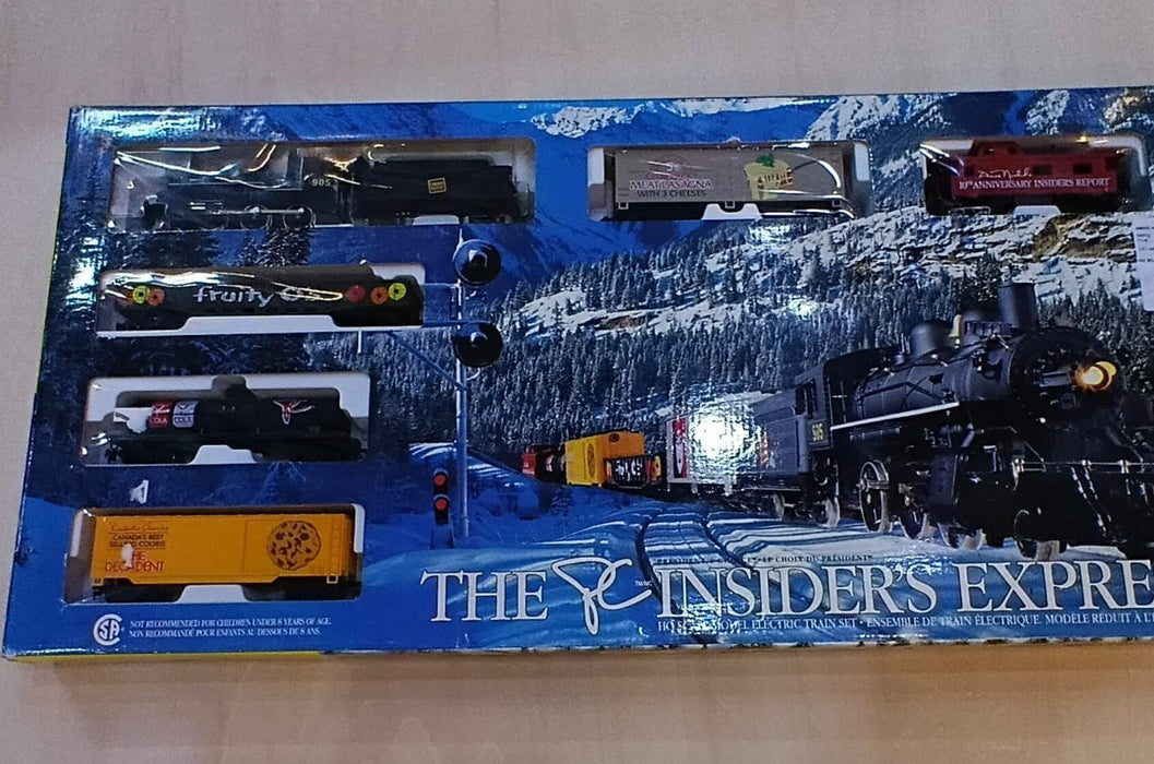 HO SCALE TRAIN THE PC INSIDERS EXPRESS ELECTRIC