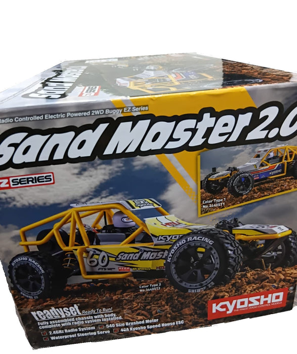 KYOSHO 1/10 2WD Sand Master 2.0 EZ Series RTR RC Buggy – Ready‑to‑Run Off‑Road Performance