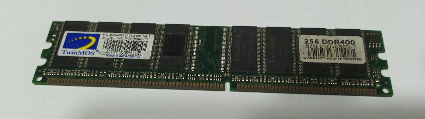 TWINMOS 256 DDR 400(QUALITY PRE OWNED)
