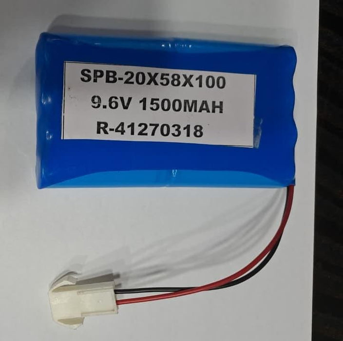 9.6V 1500Mah Nicd Battery (20*58*100Mm)