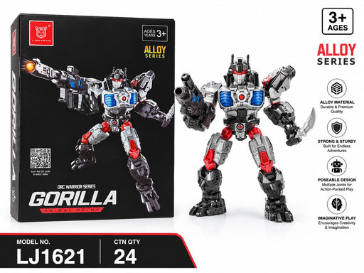 LiJiang Gorilla Leader  transforming action figure (model LJ1621)